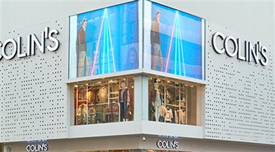 İstanbul COLIN'S Store Otdoor Led Screen Project