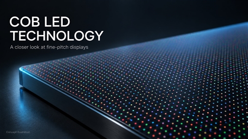 What Is COB LED Technology? A Guide to Fine-Pitch LED Displays