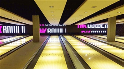 İstanbul Cinema Pink Bowling İç Mekan Led Ekran Projesi