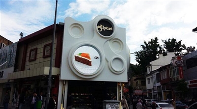 Afyon Gülyurt Patisserie Outdoor Led Screen Project