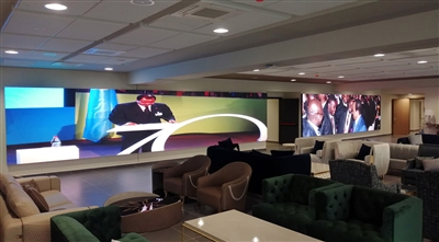 Olembe Stadyumu, Başkanlık Alanı LED Ekran Projesi