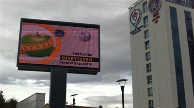 Ankara Gençlik ve Spor Bakanlığı Dış Mekan Led Ekran Projesi