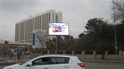 Ankara Ulaştırma Bakanlığı Dış Mekan Led Ekran Projesi