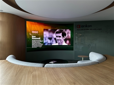 Konyalı Saat Skyland Headquarters Videowall