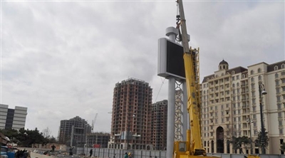 Azerbaycan Azpetrol Petrol İstasyonu Led Ekran Projesi