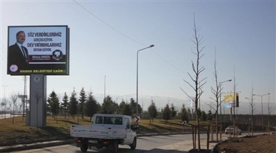 Ankara Mamak Açık Hava Led Ekran Projesi
