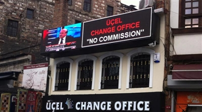İstanbul Exchange Office Led Screen Project