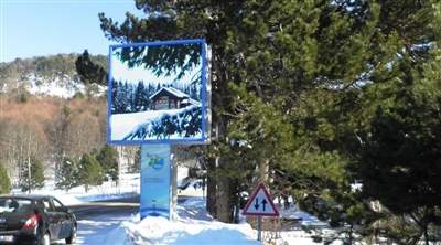 Bursa Uludağ National Park Outdoor Led Screen Project