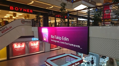 Torium AVM İç Mekan Led Ekran Projesi