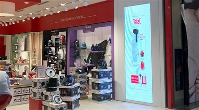 Vadi İstanbul Tefal İç Mekan Led Ekran Projesi