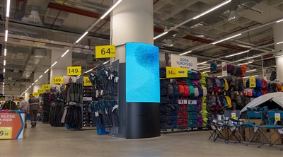 Torium Decathlon Sütun Led Ekran Projesi