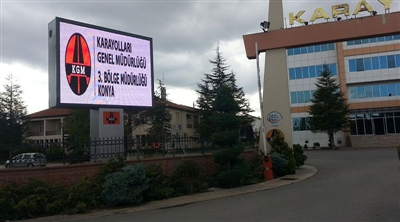 Adana Ceyhan Açık Hava Led Ekran Projesi