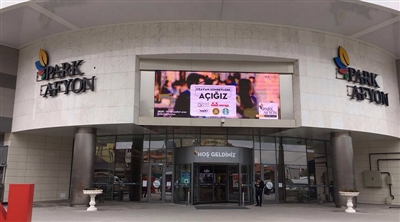 Afyon Park Alışveriş Merkezi Led Ekran Projesi