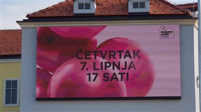 Zagreb / Hırvatistan Design Outlet Led Ekran Projesi