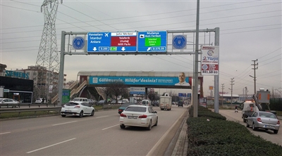 Bursa VMS-VTS Outdoor Led Screen Project 1