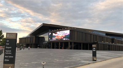 Konya Selçuklu Kongre Merkezi Transparan Led Ekran Projesi