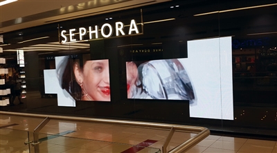 Ankamall Sephora Led Ekran Projesi