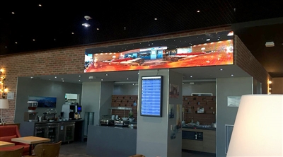 Frankfurt Airport Tav Lounge Led Screen