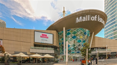 Mall of İstanbul Dış Mekan Led Ekran Projesi