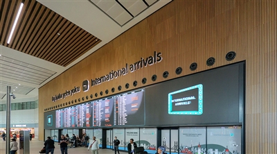 Istanbul Airport Arrivals FIDS Led Screen