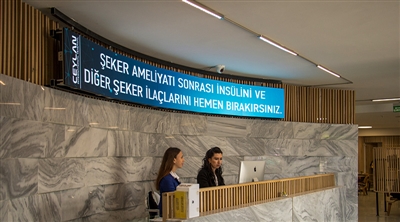 Ceylan Hospital Curved Led Screen